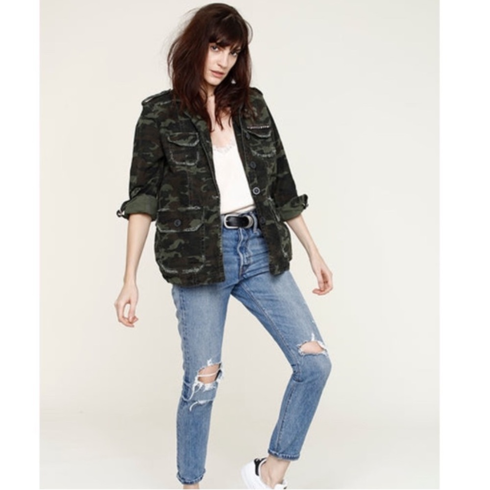 REVOLVE Heartloom Camo Jacket - XS